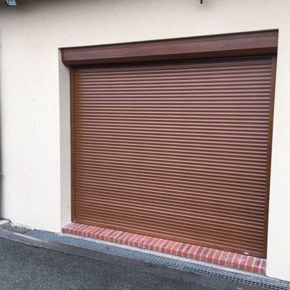 volet roulant imitation bois chene dore fenetrea